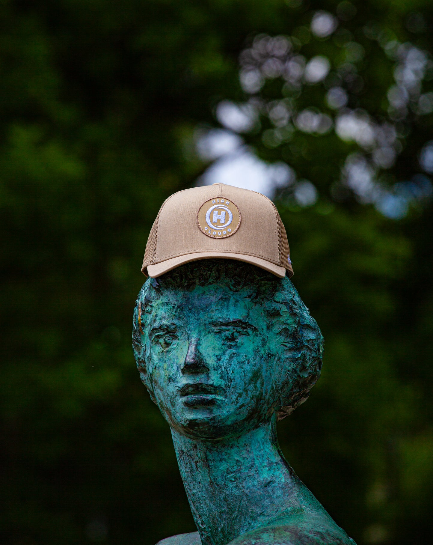 5 paneles Khaki HighClouds baseball sapka