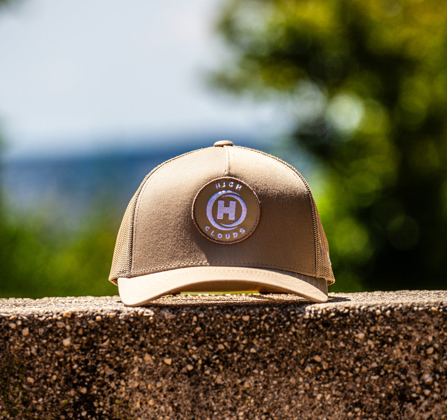 5 paneles Khaki HighClouds baseball sapka