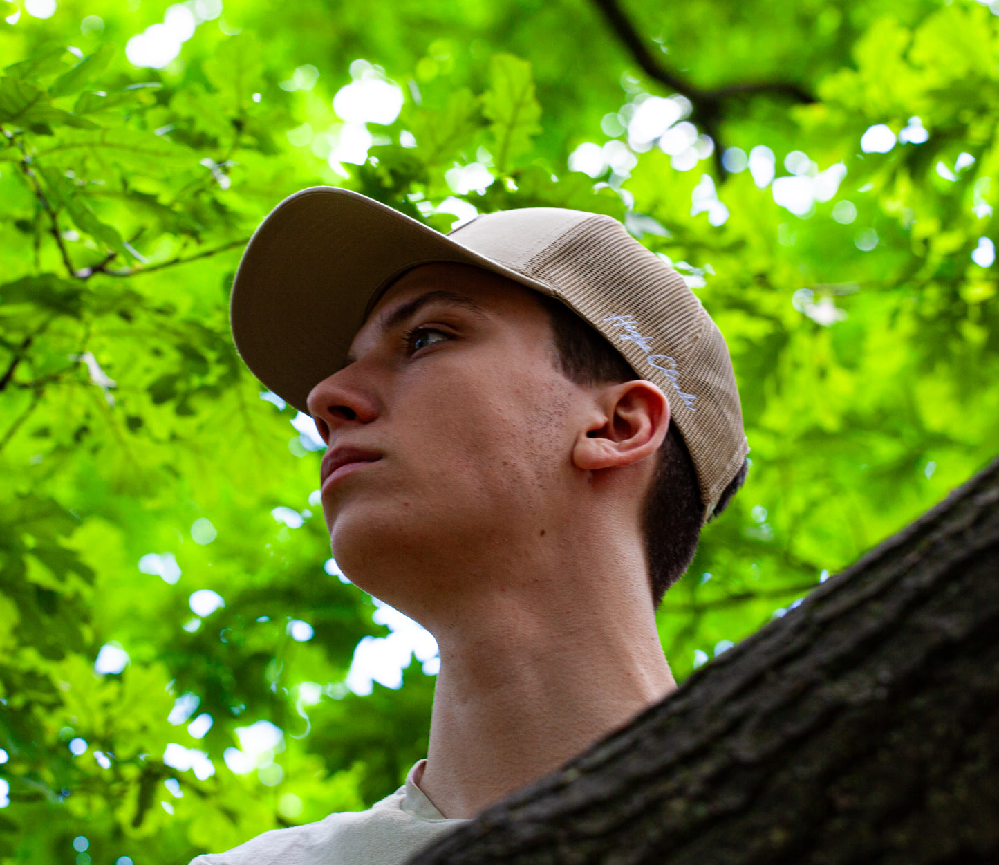 5 paneles Khaki HighClouds baseball sapka