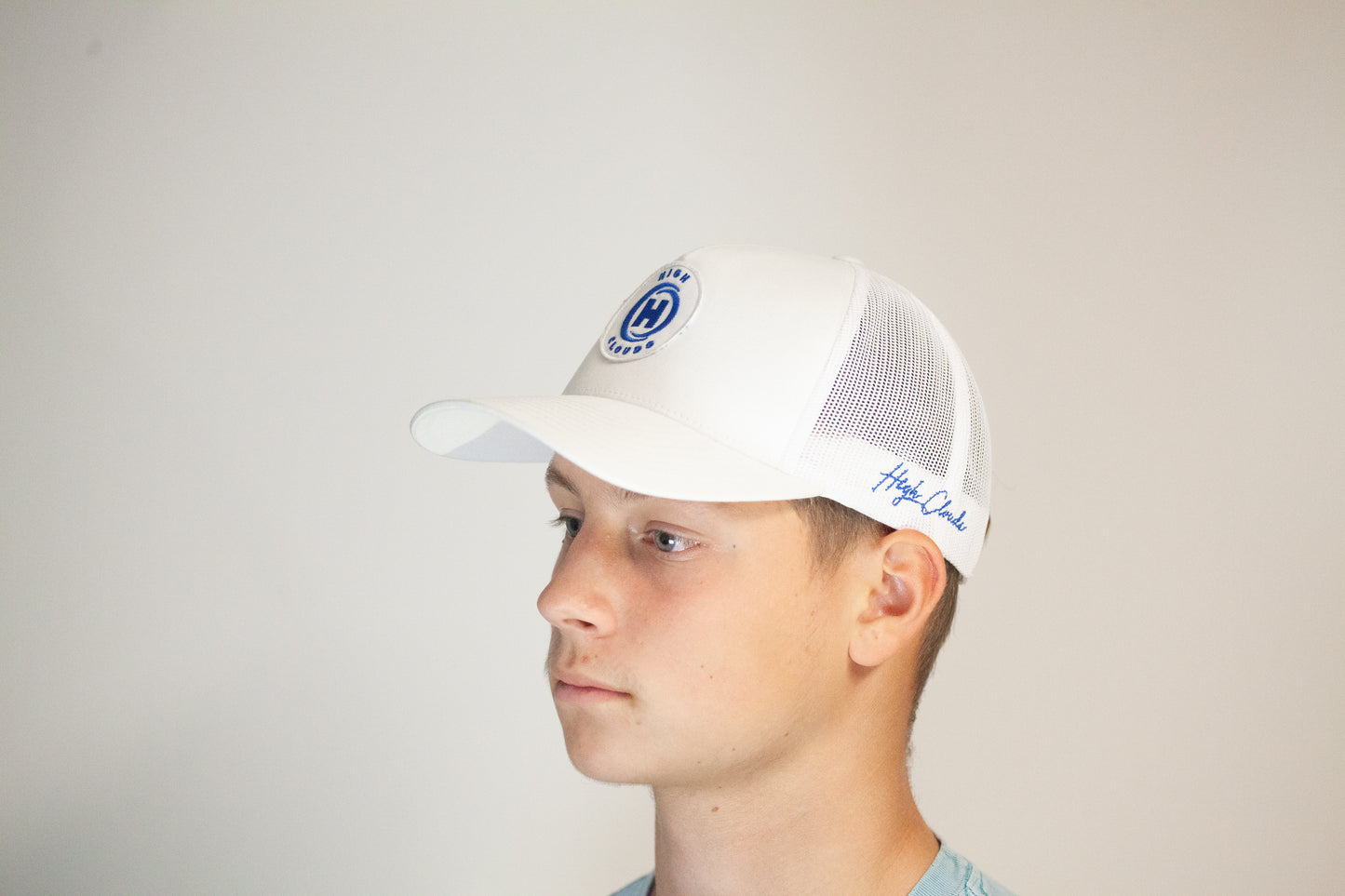 5 paneles Fehér/Királykék HighClouds baseball sapka