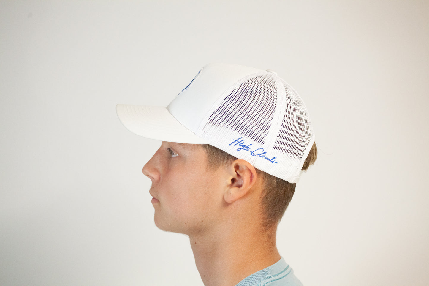 5 paneles Fehér/Királykék HighClouds baseball sapka