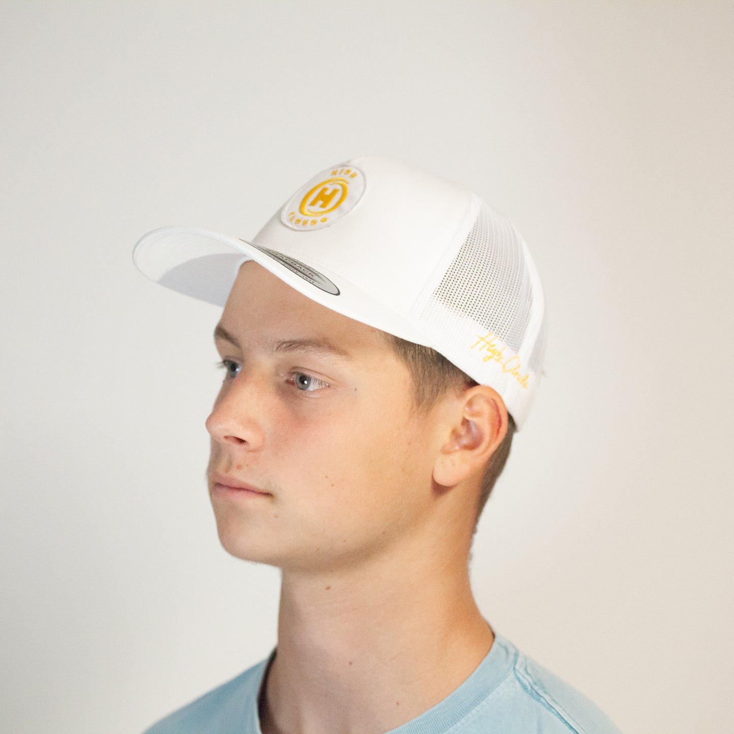 5 paneles Fehér/Arany HighClouds baseball sapka