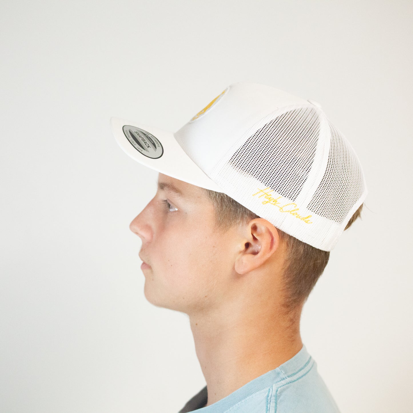 5 paneles Fehér/Arany HighClouds baseball sapka