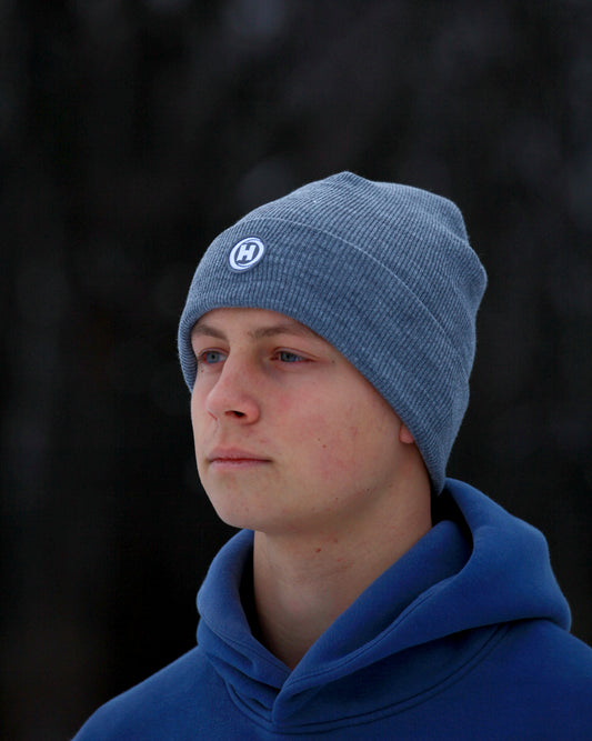 Szürke HighClouds Beanie téli sapka
